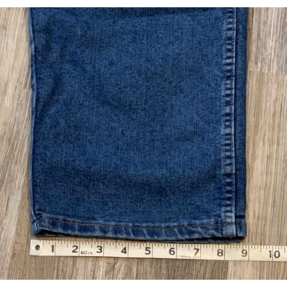 Wrangler Mens Authentic Jeans Sz 42X30 Premium Quality Denim Loose Straight Leg - Picture 10 of 11